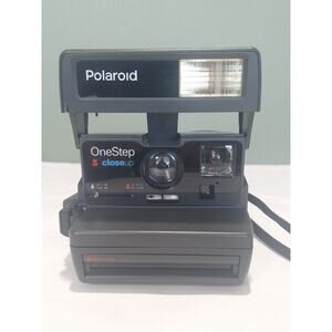 Polaroid OneStep Close Up 600 Instant Film Camera Tested Working Clean - NICE!